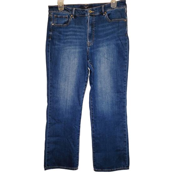 Tommy Hilfiger Tribeca straight blue jeans size 16 Classic Western Staple - Picture 1 of 12